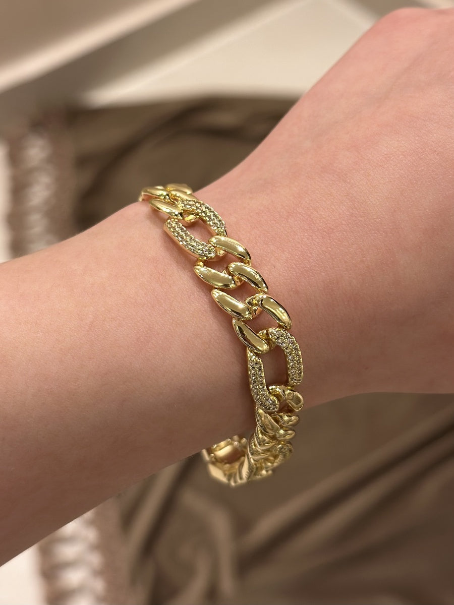 Gold Link Bracelet