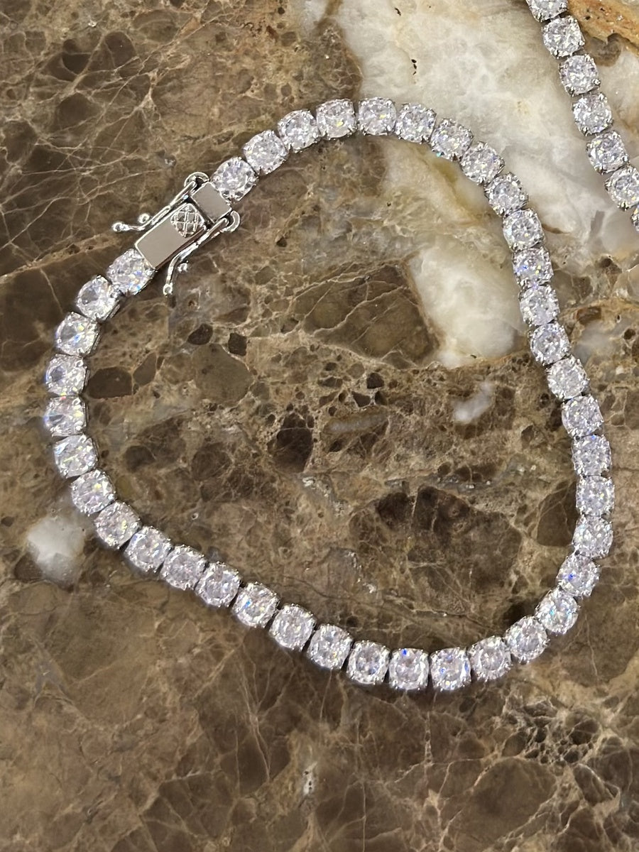 Silver Tennis Bracelet