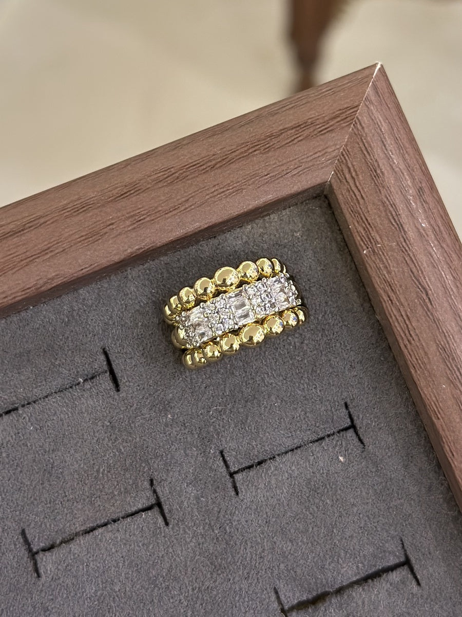 Crystal Band Ring