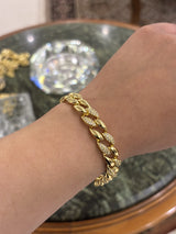 Pavé Curb Chain Bracelet