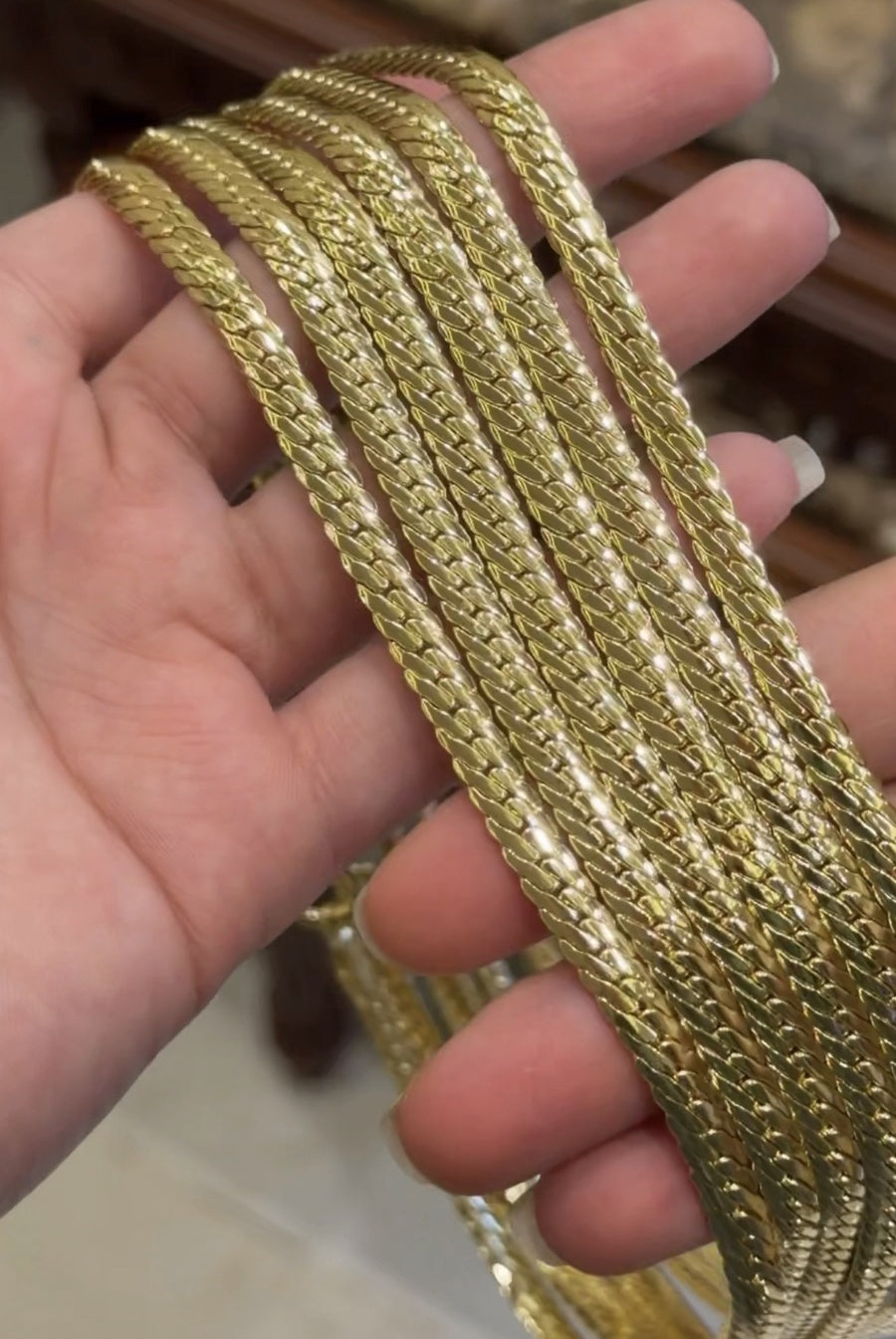 Herringbone Chain Necklace