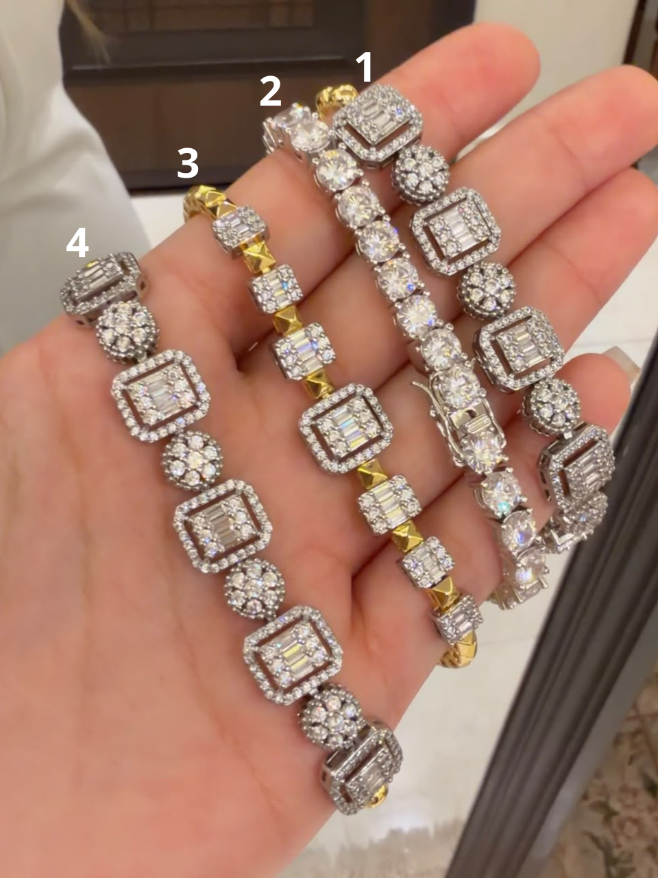 Crystal Statement Bracelets