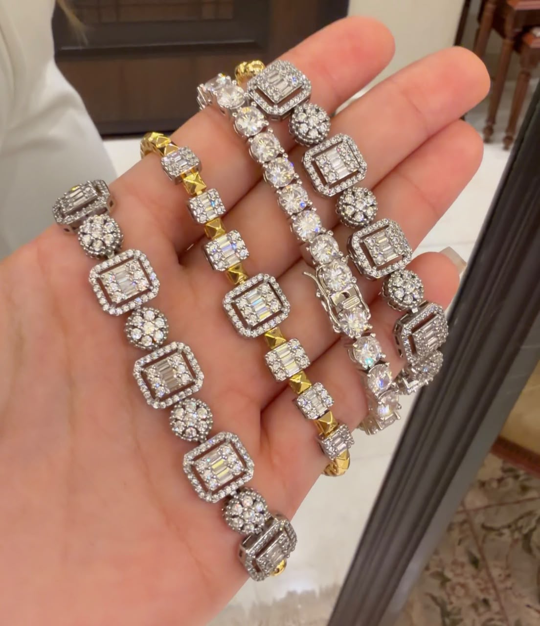 Crystal Statement Bracelets