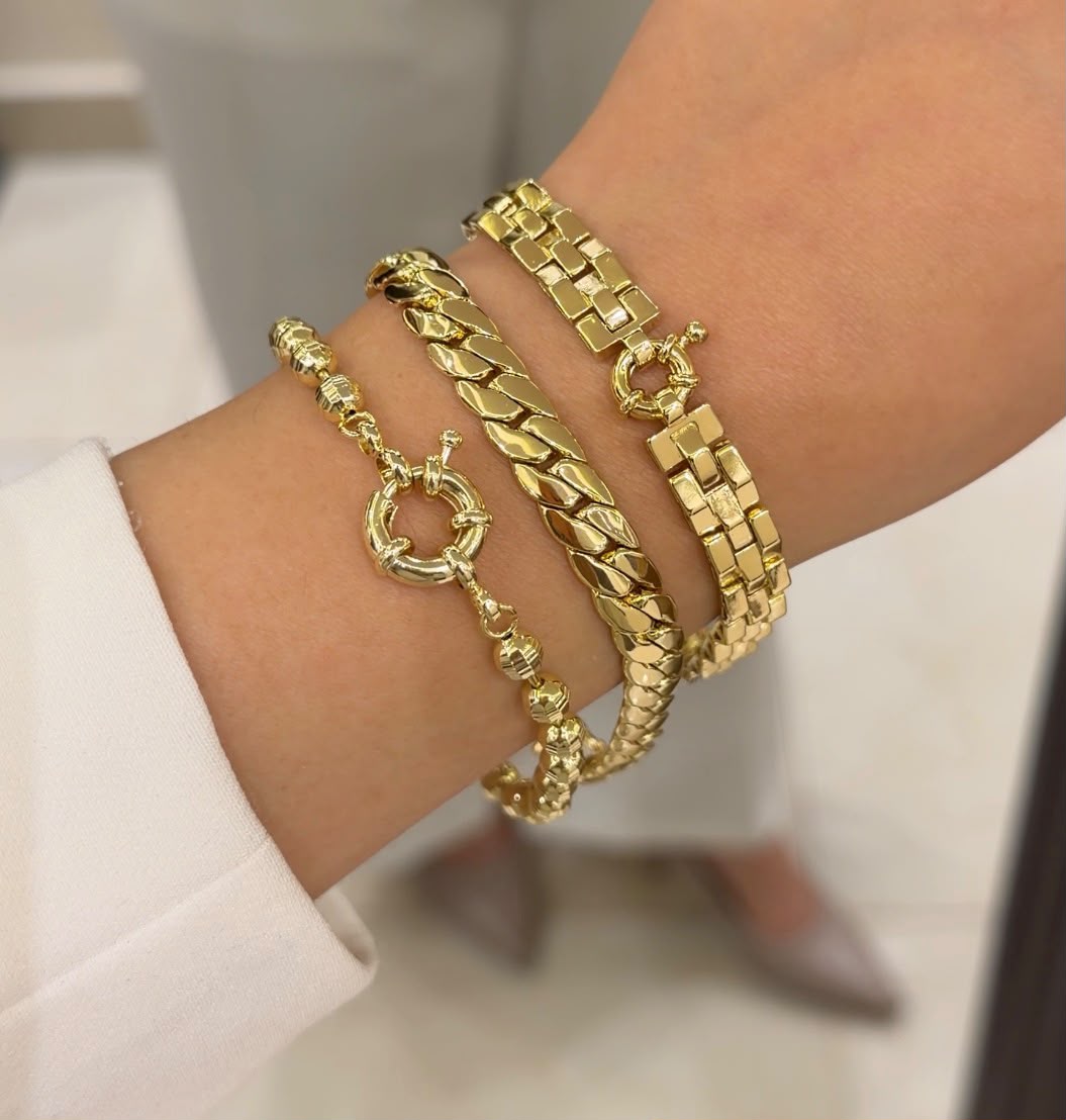 Gold Chain Bracelets